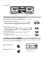 Предварительный просмотр 8 страницы Yamaha KX-W321 Owner'S Manual