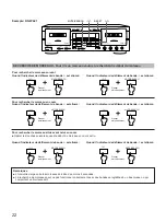 Предварительный просмотр 22 страницы Yamaha KX-W321 Owner'S Manual