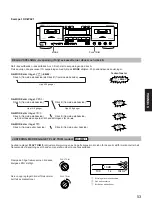 Предварительный просмотр 53 страницы Yamaha KX-W321 Owner'S Manual