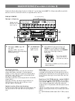 Предварительный просмотр 57 страницы Yamaha KX-W321 Owner'S Manual