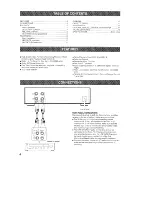 Preview for 4 page of Yamaha KX-W382 Owner'S Manual