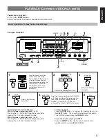 Preview for 5 page of Yamaha KX-W392 Owner'S Manual