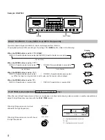 Preview for 8 page of Yamaha KX-W392 Owner'S Manual