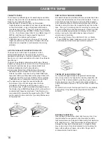 Preview for 16 page of Yamaha KX-W392 Owner'S Manual