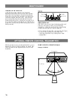 Предварительный просмотр 14 страницы Yamaha KX-W421 Owner'S Manual