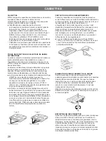 Preview for 28 page of Yamaha KX-W421 Owner'S Manual