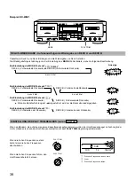 Preview for 38 page of Yamaha KX-W421 Owner'S Manual