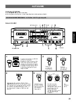 Preview for 39 page of Yamaha KX-W421 Owner'S Manual