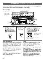 Preview for 42 page of Yamaha KX-W421 Owner'S Manual