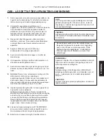 Preview for 47 page of Yamaha KX-W421 Owner'S Manual