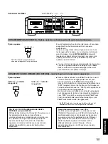 Preview for 101 page of Yamaha KX-W421 Owner'S Manual