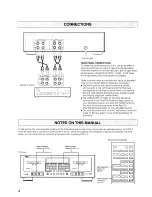 Preview for 4 page of Yamaha KX-W952 Owner'S Manual