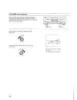 Preview for 12 page of Yamaha KX-W952 Owner'S Manual