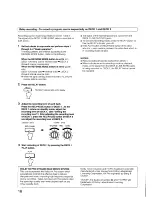 Preview for 16 page of Yamaha KX-W952 Owner'S Manual