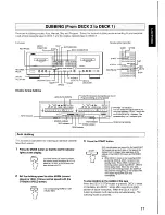 Preview for 17 page of Yamaha KX-W952 Owner'S Manual