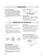 Preview for 22 page of Yamaha KX-W952 Owner'S Manual