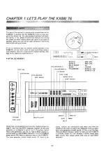 Preview for 7 page of Yamaha KX76 Owner'S Manual