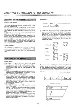 Preview for 10 page of Yamaha KX76 Owner'S Manual