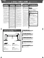 Yamaha L-120 Assembling Instructions preview