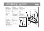 Yamaha L- 2 L Assembly Instructions preview