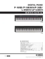 Предварительный просмотр 1 страницы Yamaha L-85WH Service Manual