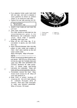 Предварительный просмотр 49 страницы Yamaha LB50IIAC Service Manual