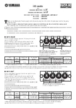 Preview for 1 page of Yamaha LMY2-MLAB Manual