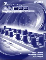 Yamaha Loopfactory AN200 Owner'S Manual preview