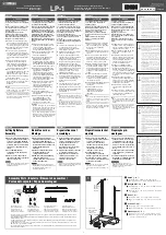 Preview for 1 page of Yamaha LP-1 Assembly Instructions