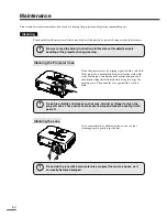 Preview for 53 page of Yamaha LPX510 - LCD Projector - HD 720p Owner'S Manual