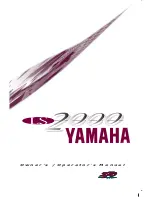 Preview for 1 page of Yamaha LS2000 Owner'S Manual