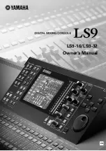 Yamaha LS9 Editor Owner'S Manual preview