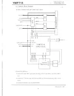 Предварительный просмотр 8 страницы Yamaha LSI YMF715 Manual