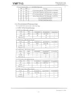 Preview for 18 page of Yamaha LSI YMF715 Manual