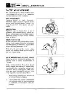 Preview for 10 page of Yamaha LST1200X1999 Service Manual