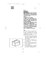 Preview for 74 page of Yamaha lx225z Owner'S Manual