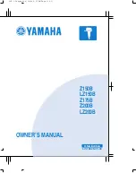 Yamaha LZ150B Owner'S Manual preview