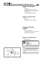 Preview for 318 page of Yamaha LZ200N Service Manual