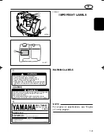 Предварительный просмотр 13 страницы Yamaha LZ250B Owner'S Manual