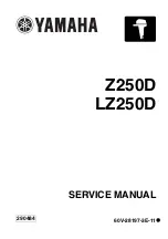 Yamaha LZ250D Service Manual preview