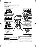 Preview for 58 page of Yamaha LZ300C Owner'S Manual