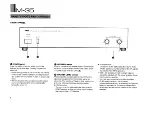 Preview for 4 page of Yamaha M-35 Owner'S Manual