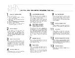 Предварительный просмотр 3 страницы Yamaha M-4 Owner'S Manual