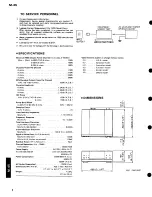 Предварительный просмотр 2 страницы Yamaha M-45 Service Manual