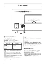 Предварительный просмотр 6 страницы Yamaha M-5000 Owner'S Manual