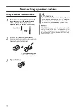 Предварительный просмотр 16 страницы Yamaha M-5000 Owner'S Manual