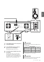 Предварительный просмотр 21 страницы Yamaha M-5000 Owner'S Manual