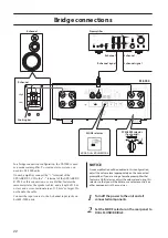 Предварительный просмотр 22 страницы Yamaha M-5000 Owner'S Manual