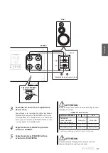 Предварительный просмотр 51 страницы Yamaha M-5000 Owner'S Manual