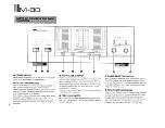 Предварительный просмотр 6 страницы Yamaha M-80 Owner'S Manual